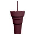 Team 365 1L Recycled PP Stadium Tumbler with Snack Bowl