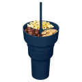 Team 365 1L Recycled PP Stadium Tumbler with Snack Bowl