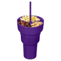 Team 365 1L Recycled PP Stadium Tumbler with Snack Bowl