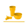 Team 365 1L Recycled PP Stadium Tumbler with Snack Bowl