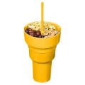 Team 365 1L Recycled PP Stadium Tumbler with Snack Bowl