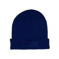 Knit Beanie With Patch