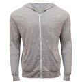 Threadfast Apparel Unisex Triblend Full-Zip Light Hoodie