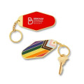 b.free Rainbow Pride LGBTQ+ Metal Keychain