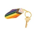 Rainbow Pride LGBTQ+ Metal Keychain