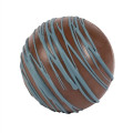 Blue Drizzle Hot Chocolate Bomb in Full Color Gift Box
