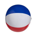 10" Patriotic Red, White And Blue Beach Ball