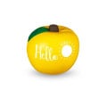 Apple Shape Super Squish Stress Ball Sensory Toy
