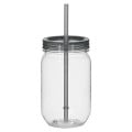25 Oz. Tritan Mason Jar With Matching Straw