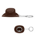 Cowboy Hat Bottle Opener Keychain