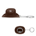 Cowboy Hat Bottle Opener Keychain
