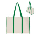 Recycled Canvas Wrap Around Tote Bag