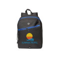 Front Zipper Color Laptop Backpack