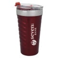 16 OZ. RIPPLE EFFECT STAINLESS STEEL TUMBLER