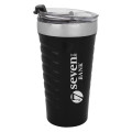 16 OZ. RIPPLE EFFECT STAINLESS STEEL TUMBLER
