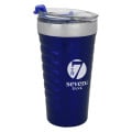 16 OZ. RIPPLE EFFECT STAINLESS STEEL TUMBLER