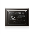 Caledon Plaque - Black/Silver