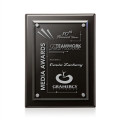 Caledon Plaque - Black/Silver