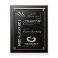 Caledon Plaque - Black/Silver