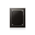 Caledon Plaque - Black/Silver