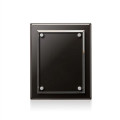 Caledon Plaque - Black/Silver