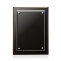 Caledon Plaque - Black/Silver