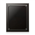 Caledon Plaque - Black/Silver