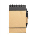 Recycled Flip-up Notepad/Pen