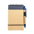 Recycled Flip-up Notepad/Pen