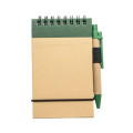 Recycled Flip-up Notepad/Pen