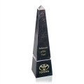 Groove Marble Obelisk Award - Black