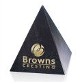 Marble Pyramid Award - Black