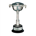Silver-Plated Pedestal Bowl Cup