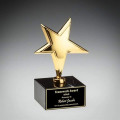 Gold Rising Star Award on Marble