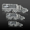 Crystal 18 Wheeler Award 3D