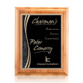 Bamboo/Finch Plaque - Black