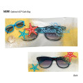 Two-Tone Translucent Malibu Sunglasses