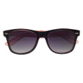 Two-Tone Translucent Malibu Sunglasses