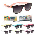 Two-Tone Translucent Malibu Sunglasses
