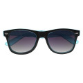 Two-Tone Translucent Malibu Sunglasses