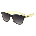 Two-Tone Translucent Malibu Sunglasses