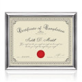 Ellison Certificate Frame - Silver