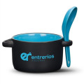 Merritt Soup Mug & Spoon - 12oz - Imprinted