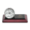 Sports Balls Award on Rosewood Base