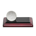 Sports Balls Award on Rosewood Base