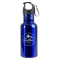 17 oz Stainless Steel Adventure Water Bottle With Carabiner