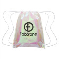 Iridescent Pearl Drawstring Bag