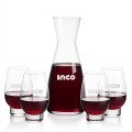 Portofino Carafe & Glenarden Stemless Wine