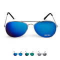 Mirrored Aviator Sunglasses