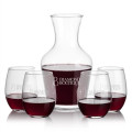 Summit Carafe & Stanford Stemless Wine